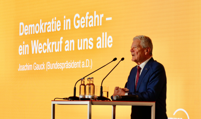 Jubiläumsfeier mit Joachim Gauck