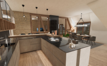 Animierte Szenen für eine lebendige Küchenplanung